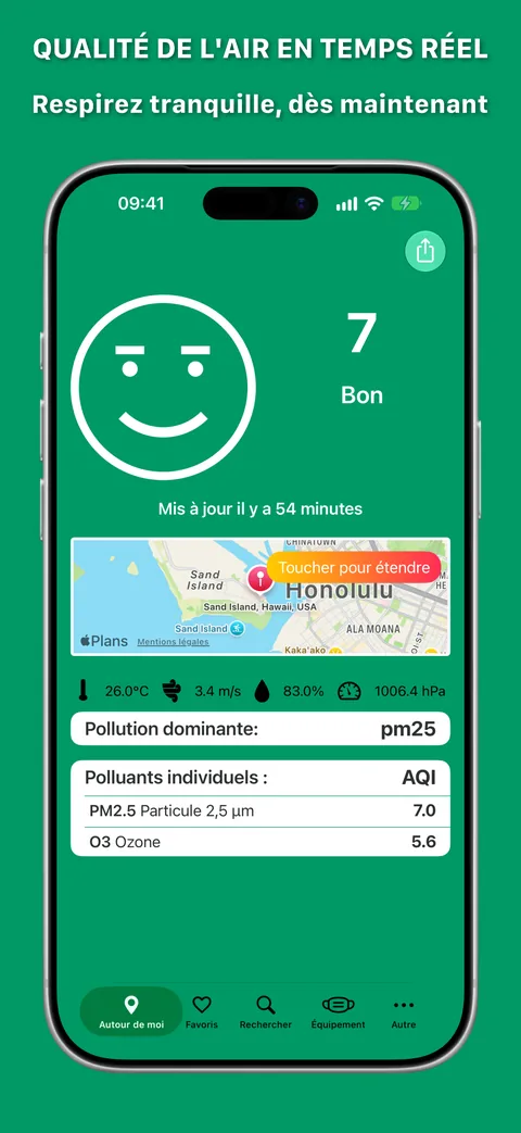 L'IQA en direct autour de vous
